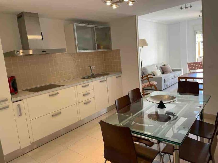 Апартаменты Moderna Y Alegre Vivienda Junto Al Mar . Рокетас-де-Мар Экстерьер фото